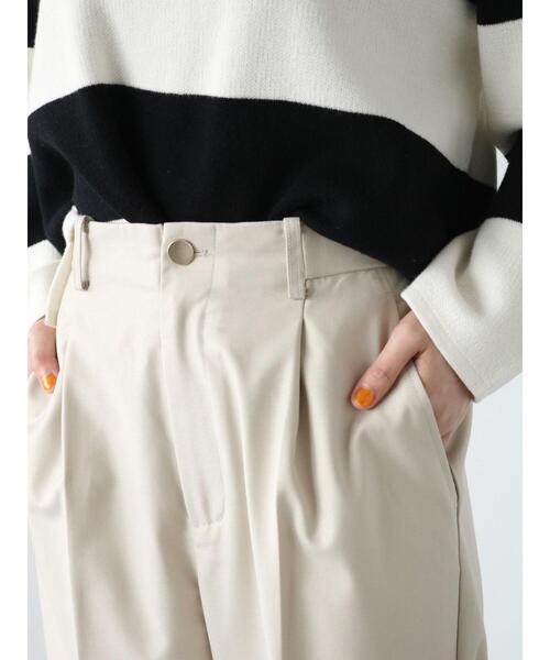 Lugnoncure（ルノンキュール）の「ワイドパンツ(セットアップ可)（その他パンツ・レディース・ベージュ/ネイビー/オフホワイト・F）」の19枚目の写真