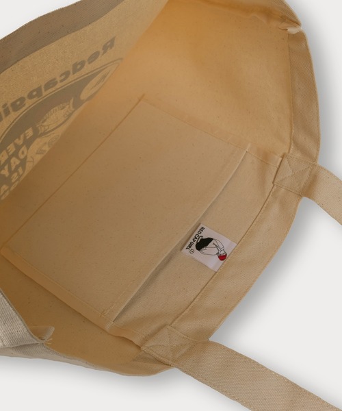 Red Cap Girl（レッドキャプガール）の「【Red Cap Girl／レッドキャップガール】ガールイラストキャンバストートバック/推し活（トートバッグ・メンズ・グリーン/ブルー/ブラック/サックスブルー・FREE）」の8枚目の写真