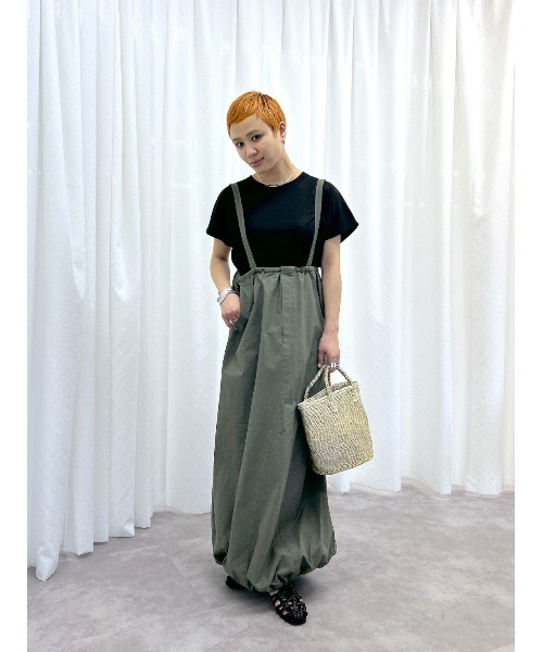 BLACK BY MOUSSY(ブラックバイマウジー)の「plastic sisal bag(プラスチックサイザルバック)(かごバッグ・レディース・シルバー/ゴールド・FREE)」の4枚目の写真