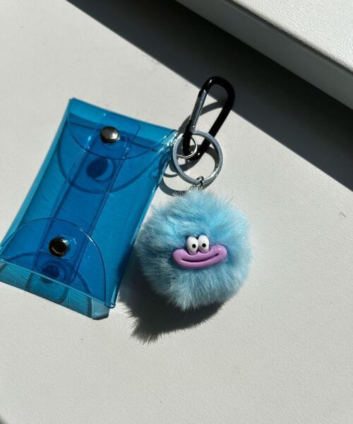 WEGO（ウィゴー）の「WEGO/ミニモンスターぬいキーホルダー（キーホルダー・レディース・ブルー/グレー/グリーン/ピンク/ホワイト・FREE）」の4枚目の写真