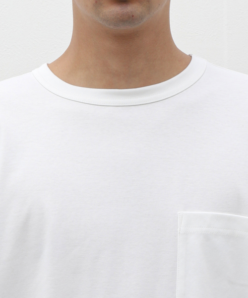 SEEALL(シーオール)の「【SEEALL / シーオール】GULLIVER HANES T-SHIRTS(Tシャツ/カットソー・メンズ・ホワイト/ブラック・2)」の7枚目の写真