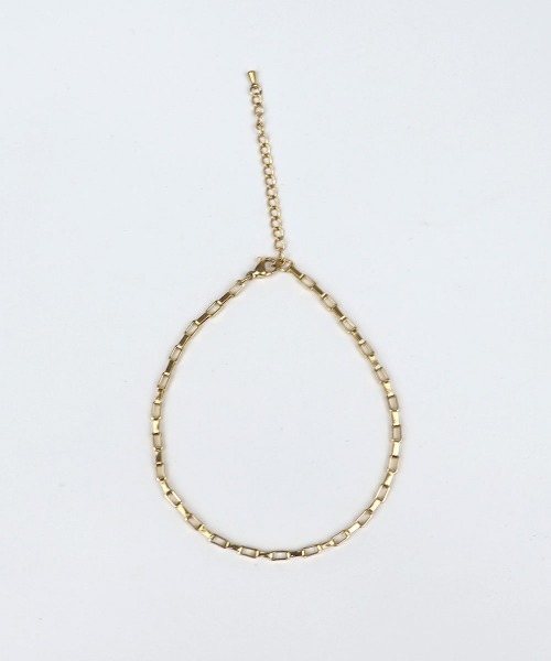 CEMONEMO（セモネモ）の「【金属アレルギー対応】 ベネチアンチェーン アンクレット / サージカルステンレス 316L（アンクレット・レディース・ピンクゴールド/ゴールド/シルバー・FREE）」の6枚目の写真