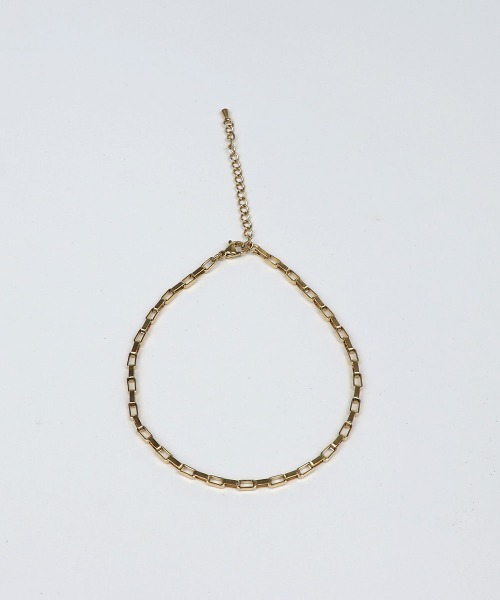 CEMONEMO（セモネモ）の「【金属アレルギー対応】 ベネチアンチェーン アンクレット / サージカルステンレス 316L（アンクレット・レディース・ピンクゴールド/ゴールド/シルバー・FREE）」の7枚目の写真