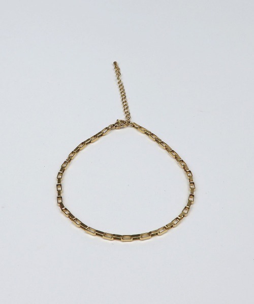 CEMONEMO（セモネモ）の「【金属アレルギー対応】 ベネチアンチェーン アンクレット / サージカルステンレス 316L（アンクレット・レディース・ピンクゴールド/ゴールド/シルバー・FREE）」の8枚目の写真