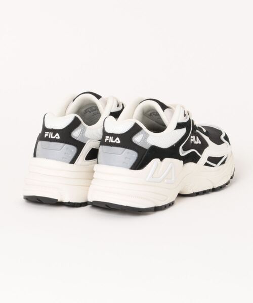 FILA（フィラ）の「FILA フィラ CATAPULT レディース 厚底スニーカー(カタパルト) WSS24033 018 ブラック（スニーカー・レディース・ブラック・23.0cm/24.0cm/25.0cm）」の2枚目の写真