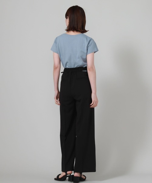 archives（アルシーヴ）の「ロゴ刺繍チビＴ（Tシャツ/カットソー・レディース・オフホワイト/チャコールグレー/ブルー/ブラック・MEDIUM）」の13枚目の写真