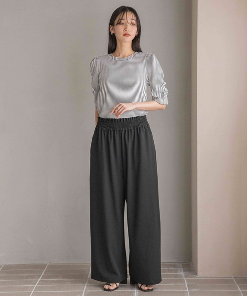 LOWRYS FARM(ローリーズファーム)の「パワショルカットPO5S 111996(Tシャツ/カットソー・レディース・ブラック/その他/グレー/ホワイト/レッド・FREE)」の6枚目の写真