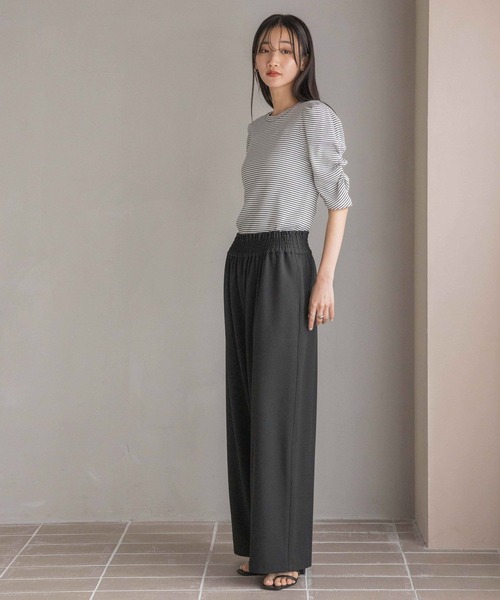 LOWRYS FARM(ローリーズファーム)の「パワショルカットPO5S 111996(Tシャツ/カットソー・レディース・ブラック/その他/グレー/ホワイト/レッド・FREE)」の7枚目の写真