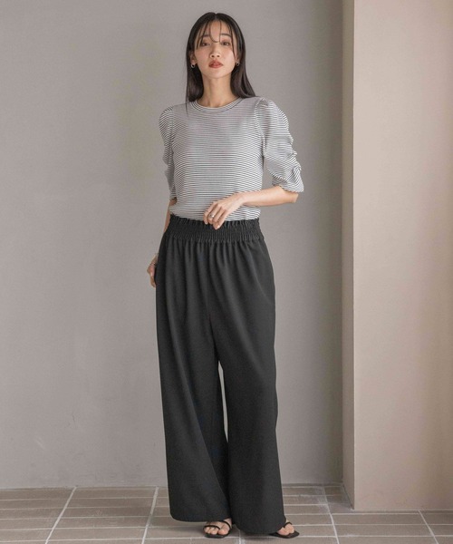 LOWRYS FARM(ローリーズファーム)の「パワショルカットPO5S 111996(Tシャツ/カットソー・レディース・ブラック/その他/グレー/ホワイト/レッド・FREE)」の9枚目の写真