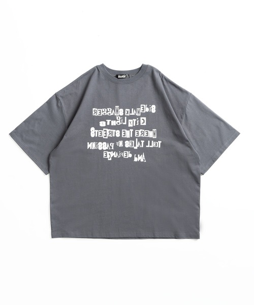kutir（クティール）の「オーバーサイズアソートTシャツ（Tシャツ/カットソー・メンズ・スミクロ/ネイビー/ホワイト/ホワイト系その他/ホワイト系その他2/ブラック・MEDIUM/LARGE）」の5枚目の写真