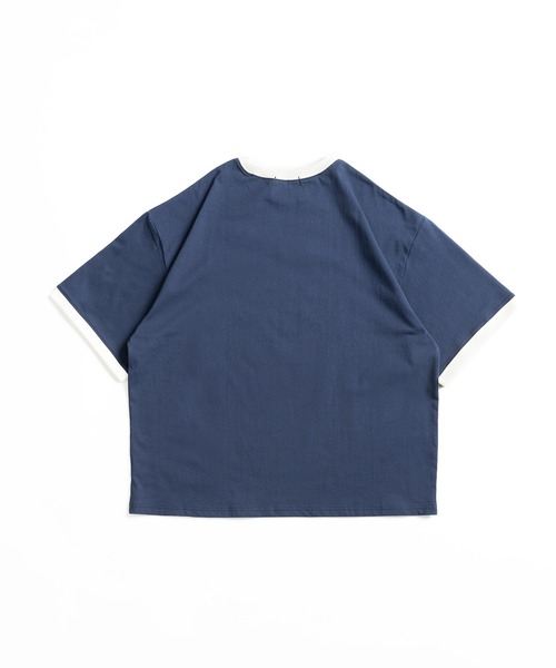 kutir（クティール）の「オーバーサイズアソートTシャツ（Tシャツ/カットソー・メンズ・スミクロ/ネイビー/ホワイト/ホワイト系その他/ホワイト系その他2/ブラック・MEDIUM/LARGE）」の11枚目の写真