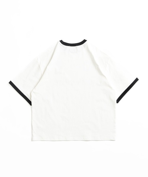 kutir（クティール）の「オーバーサイズアソートTシャツ（Tシャツ/カットソー・メンズ・スミクロ/ネイビー/ホワイト/ホワイト系その他/ホワイト系その他2/ブラック・MEDIUM/LARGE）」の13枚目の写真
