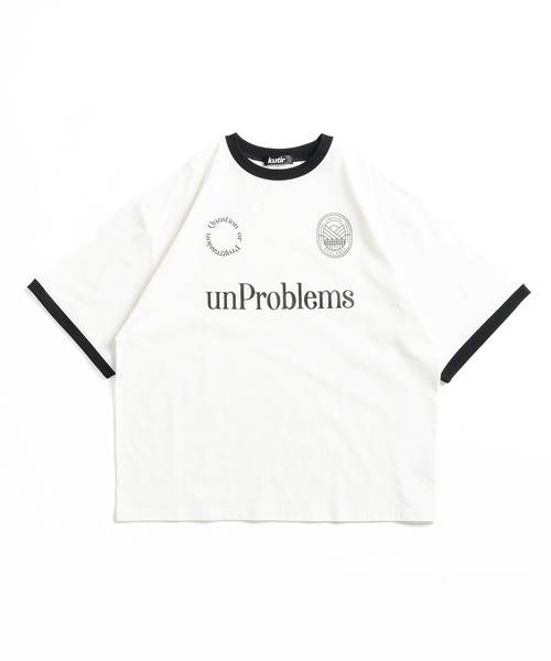 kutir（クティール）の「オーバーサイズアソートTシャツ（Tシャツ/カットソー・メンズ・スミクロ/ネイビー/ホワイト/ホワイト系その他/ホワイト系その他2/ブラック・MEDIUM/LARGE）」の12枚目の写真