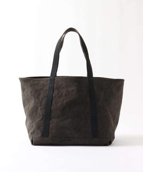 ARTS & CRAFTS(アーツアンドクラフト)の「ARTS&CRAFTS /アーツアンドクラフツ 9ゴウハンプ リュウカ トート(トートバッグ・メンズ・ブラック系その他/キャメル・FREE)」の3枚目の写真