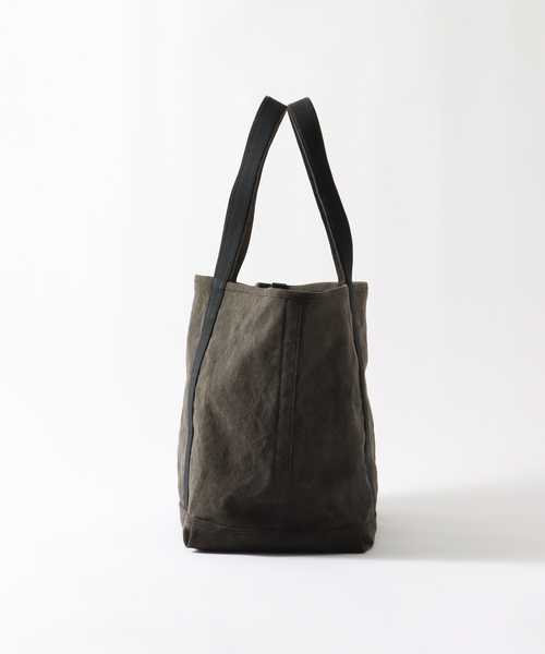 ARTS & CRAFTS(アーツアンドクラフト)の「ARTS&CRAFTS /アーツアンドクラフツ 9ゴウハンプ リュウカ トート(トートバッグ・メンズ・ブラック系その他/キャメル・FREE)」の4枚目の写真