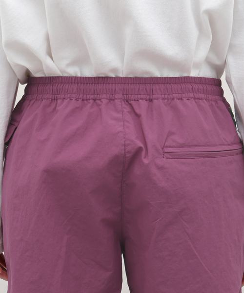 417 EDIFICE（フォーワンセブンエディフィス）の「"迷迭香×417×Begin"VEGETABLE DYE HARVEST SHORTS（その他パンツ・メンズ・ボルドー/ブラック・2/3）」の3枚目の写真