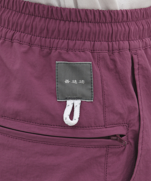 417 EDIFICE（フォーワンセブンエディフィス）の「"迷迭香×417×Begin"VEGETABLE DYE HARVEST SHORTS（その他パンツ・メンズ・ボルドー/ブラック・2/3）」の17枚目の写真