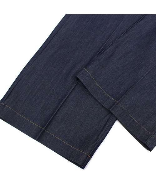 MODE ROBE（モードローブ）の「デニムライクワイドパンツ（スラックス・レディース・ブルー/インディゴブルー・S/M/L）」の17枚目の写真