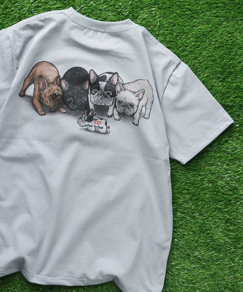 The Endless Summer(エンドレスサマー)の「TES 4BUHI T-SHIRT / Tシャツ(Tシャツ/カットソー・メンズ・サンドベージュ/ピンク/ホワイト/サックスブルー・X-LARGE/LARGE/MEDIUM/SMALL)」の3枚目の写真