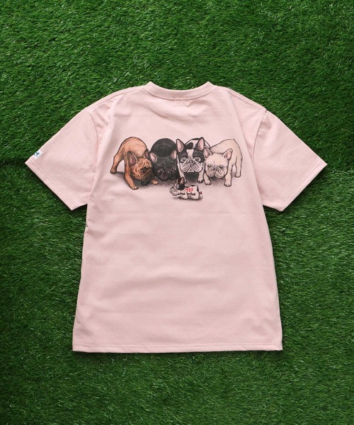 The Endless Summer(エンドレスサマー)の「TES 4BUHI T-SHIRT / Tシャツ(Tシャツ/カットソー・メンズ・サンドベージュ/ピンク/ホワイト/サックスブルー・X-LARGE/LARGE/MEDIUM/SMALL)」の11枚目の写真