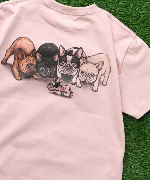 The Endless Summer(エンドレスサマー)の「TES 4BUHI T-SHIRT / Tシャツ(Tシャツ/カットソー・メンズ・サンドベージュ/ピンク/ホワイト/サックスブルー・X-LARGE/LARGE/MEDIUM/SMALL)」の12枚目の写真