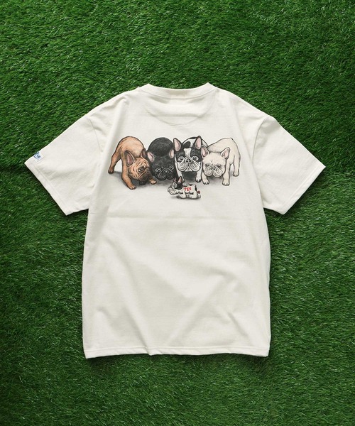 The Endless Summer(エンドレスサマー)の「TES 4BUHI T-SHIRT / Tシャツ(Tシャツ/カットソー・メンズ・サンドベージュ/ピンク/ホワイト/サックスブルー・X-LARGE/LARGE/MEDIUM/SMALL)」の14枚目の写真