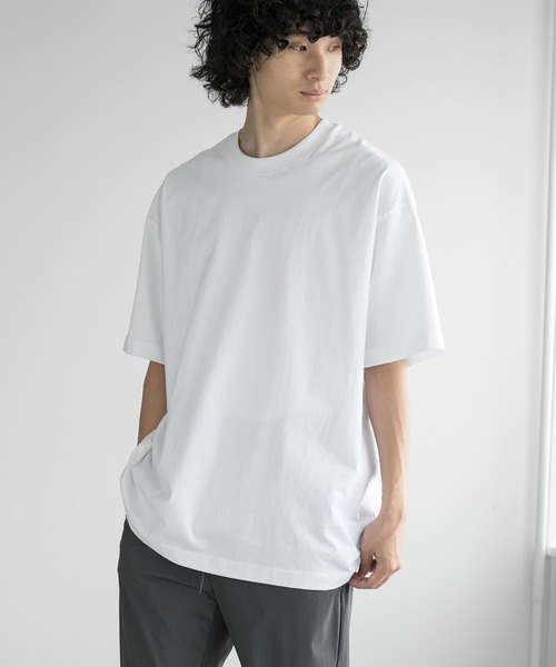 aimoha(アイモハ)の「aimoha men QUALITY COTTON SEAMLESS CONSTRUCTION TEE(Tシャツ/カットソー・メンズ・ブラック/ダークグレー/ネイビー/ホワイト/ライトグレー/キャメル・MEDIUM/LARGE/X-LARGE/XX-LARGE/XXX-LARGE)」の15枚目の写真