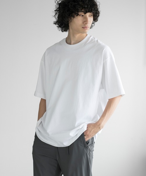aimoha(アイモハ)の「aimoha men QUALITY COTTON SEAMLESS CONSTRUCTION TEE(Tシャツ/カットソー・メンズ・ブラック/ダークグレー/ネイビー/ホワイト/ライトグレー/キャメル・MEDIUM/LARGE/X-LARGE/XX-LARGE/XXX-LARGE)」の17枚目の写真
