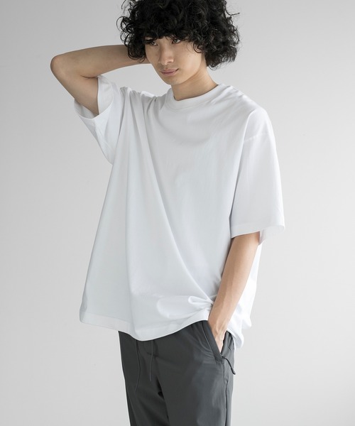 aimoha(アイモハ)の「aimoha men QUALITY COTTON SEAMLESS CONSTRUCTION TEE(Tシャツ/カットソー・メンズ・ブラック/ダークグレー/ネイビー/ホワイト/ライトグレー/キャメル・MEDIUM/LARGE/X-LARGE/XX-LARGE/XXX-LARGE)」の18枚目の写真