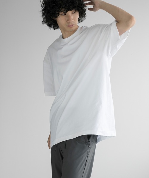 aimoha(アイモハ)の「aimoha men QUALITY COTTON SEAMLESS CONSTRUCTION TEE(Tシャツ/カットソー・メンズ・ブラック/ダークグレー/ネイビー/ホワイト/ライトグレー/キャメル・MEDIUM/LARGE/X-LARGE/XX-LARGE/XXX-LARGE)」の8枚目の写真