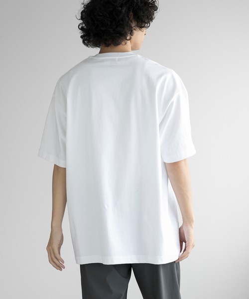 aimoha(アイモハ)の「aimoha men QUALITY COTTON SEAMLESS CONSTRUCTION TEE(Tシャツ/カットソー・メンズ・ブラック/ダークグレー/ネイビー/ホワイト/ライトグレー/キャメル・MEDIUM/LARGE/X-LARGE/XX-LARGE/XXX-LARGE)」の9枚目の写真