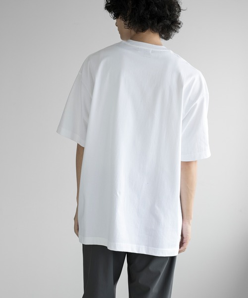 aimoha(アイモハ)の「aimoha men QUALITY COTTON SEAMLESS CONSTRUCTION TEE(Tシャツ/カットソー・メンズ・ブラック/ダークグレー/ネイビー/ホワイト/ライトグレー/キャメル・MEDIUM/LARGE/X-LARGE/XX-LARGE/XXX-LARGE)」の10枚目の写真