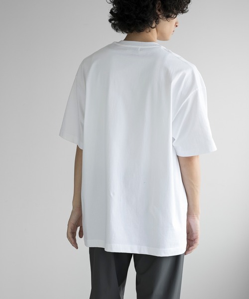 aimoha(アイモハ)の「aimoha men QUALITY COTTON SEAMLESS CONSTRUCTION TEE(Tシャツ/カットソー・メンズ・ブラック/ダークグレー/ネイビー/ホワイト/ライトグレー/キャメル・MEDIUM/LARGE/X-LARGE/XX-LARGE/XXX-LARGE)」の11枚目の写真