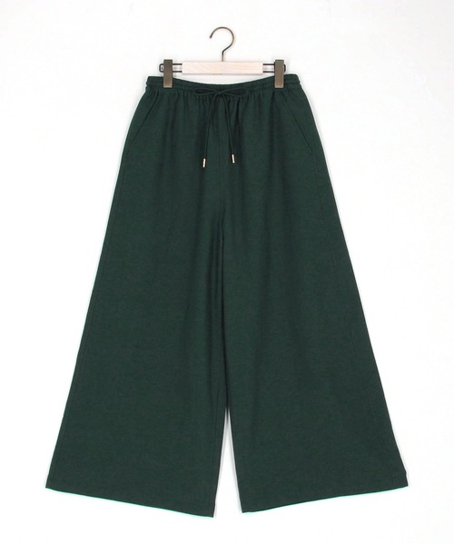 NICOLE white（ニコルホワイト）の「リネン混イージーパンツ（その他パンツ・レディース・ネイビー/ベージュ/グリーン/イエロー・FREE）」の7枚目の写真