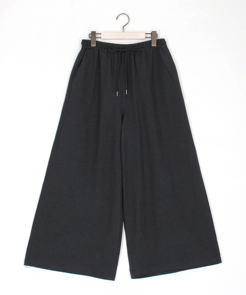 NICOLE white（ニコルホワイト）の「リネン混イージーパンツ（その他パンツ・レディース・ネイビー/ベージュ/グリーン/イエロー・FREE）」の8枚目の写真