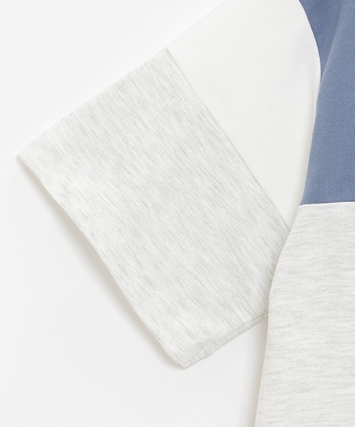 LOVETOXIC（ラブトキシック）の「【LTXC】接触冷感ハーフジップSETUP（ワンピース・キッズ・オフホワイト/ブラック/ホワイト系その他・S/M/L/LL）」の13枚目の写真