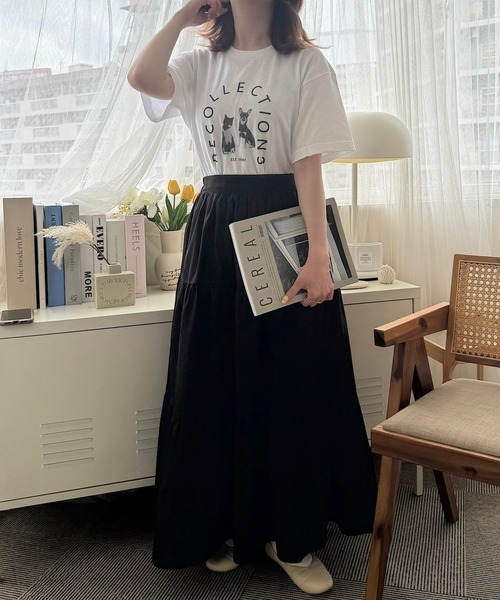 cuorequal（クオレコール）の「アーチロゴ半袖Tシャツ（Tシャツ/カットソー・レディース・ホワイト・LARGE/MEDIUM/SMALL）」の7枚目の写真