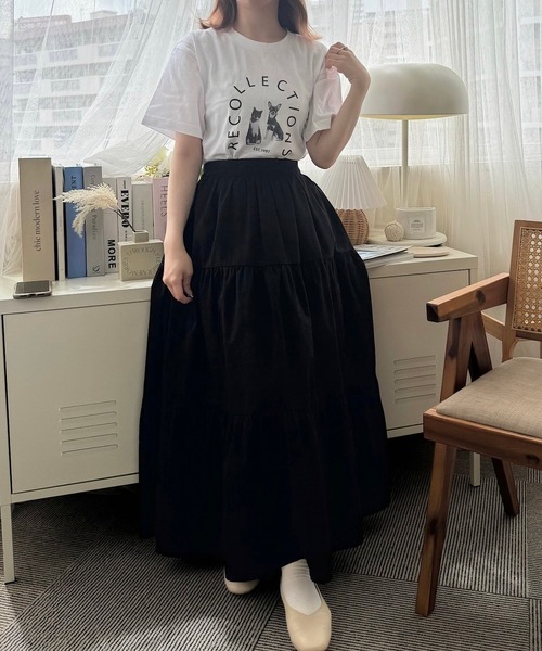 cuorequal（クオレコール）の「アーチロゴ半袖Tシャツ（Tシャツ/カットソー・レディース・ホワイト・LARGE/MEDIUM/SMALL）」の9枚目の写真