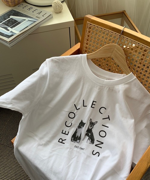 cuorequal（クオレコール）の「アーチロゴ半袖Tシャツ（Tシャツ/カットソー・レディース・ホワイト・LARGE/MEDIUM/SMALL）」の10枚目の写真