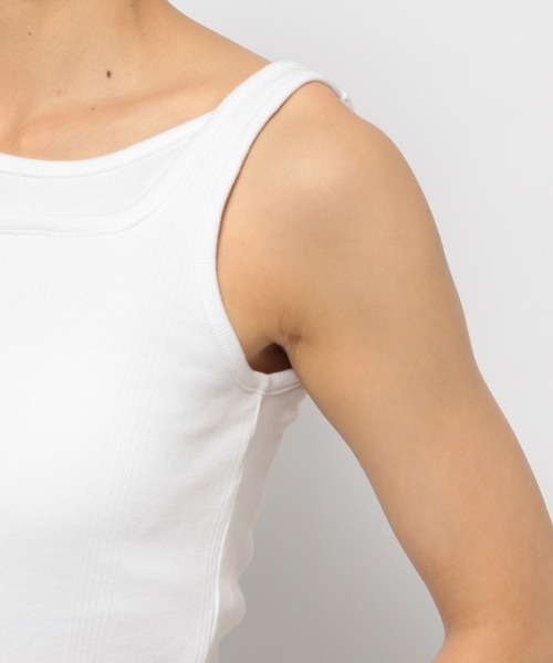 HARE(ハレ)の「【Robert P.Miller×HARE】カップツキタンクトップ(タンクトップ・レディース・ホワイト/ブラック・FREE)」の15枚目の写真