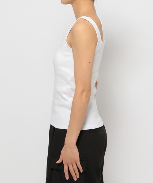HARE(ハレ)の「【Robert P.Miller×HARE】カップツキタンクトップ(タンクトップ・レディース・ホワイト/ブラック・FREE)」の18枚目の写真