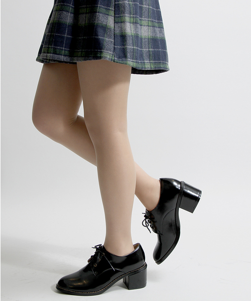 WEGO(ウィゴー)の「WEGO/20デニールタイツ(タイツ/ストッキング・レディース・ブラック/ベージュ・FREE)」の2枚目の写真