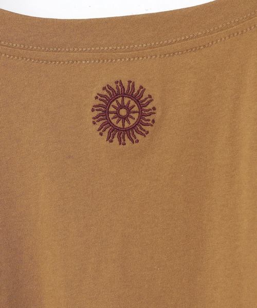 チャイハネ(チャイハネ)の「【チャイハネ】マッチ香プリントTシャツM(Tシャツ/カットソー・メンズ・ブラック/カーキ/ネイビー/ブラウン/グリーン/レッド/オフホワイト・M)」の10枚目の写真