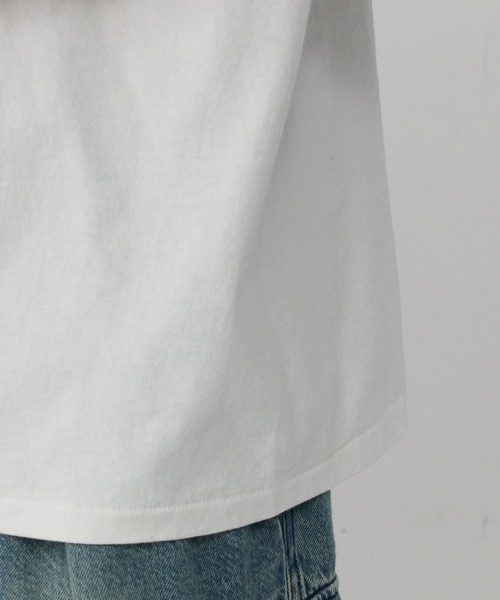 RAGEBLUE（レイジブルー）の「レトロプリント/リンガーTシャツ（Tシャツ/カットソー・メンズ・ホワイト系その他3/ホワイト・MEDIUM/LARGE）」の8枚目の写真