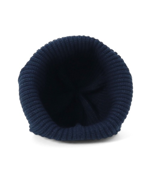 NEW ERA(ニューエラ)の「ニューエラ ニット帽トラッパー 保温 防寒(ニットキャップ/ビーニー・メンズ・ブラック/ホワイト/ネイビー/ライトグレー・FREE)」の13枚目の写真