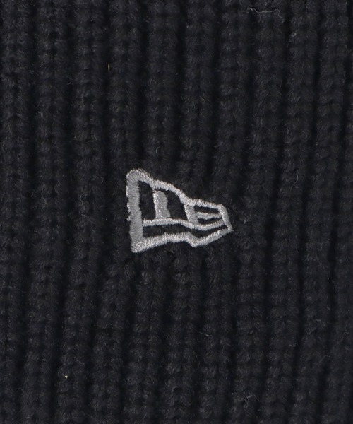 NEW ERA(ニューエラ)の「ニューエラ ニット帽トラッパー 保温 防寒(ニットキャップ/ビーニー・メンズ・ブラック/ホワイト/ネイビー/ライトグレー・FREE)」の22枚目の写真