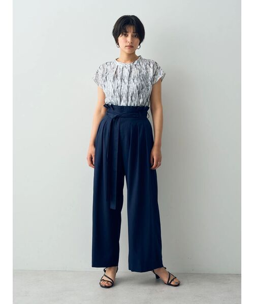 YECCA VECCA（イェッカヴェッカ）の「水彩画風プリントブラウス