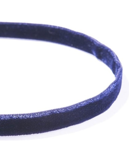 IRIS47(イリスフォーセブン)の「【IRIS 47】velvet headband/ベルベット ヘッドバンド(カチューシャ・レディース・ブラウン/ブラック系/ネイビー・FREE)」の16枚目の写真
