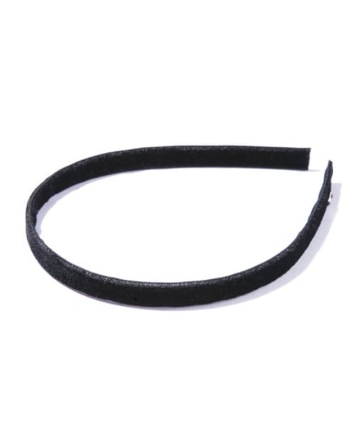 IRIS47(イリスフォーセブン)の「【IRIS 47】velvet headband/ベルベット ヘッドバンド(カチューシャ・レディース・ブラウン/ブラック系/ネイビー・FREE)」の4枚目の写真