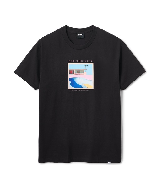 FTC（エフティーシー）の「VILLA TEE（Tシャツ/カットソー・メンズ・ブラック/ホワイト/アッシュ・LARGE/MEDIUM/X-LARGE）」の2枚目の写真
